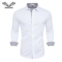 100% Cotton Mens Shirts Camisa Masculina Long Sleeve Shirt Men Korean Slim Formal Casual Male Dress Shirt Plus Size Clothing Top