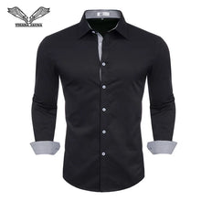 100% Cotton Mens Shirts Camisa Masculina Long Sleeve Shirt Men Korean Slim Formal Casual Male Dress Shirt Plus Size Clothing Top