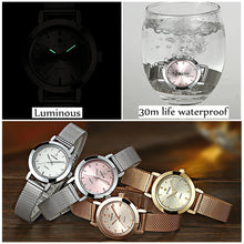 WWOOR Ladies Watches 2023 Top Brand Luxury Stainless Steel Mesh Band Gold Dress Watch Women Fashion Small Wristwatch Reloj Mujer