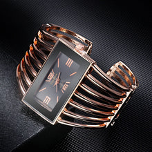 Luxury Bracelet Watch Women Unique Ladies Wristwatch Stainless Steel Goldren Relogio Feminino Saati Women's Gifts Clock