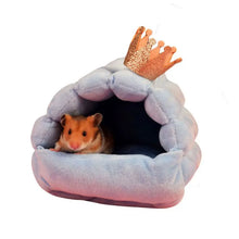 Chinchilla Rat Rabbit Bed Small Pet Animal Hamster Cages Warm House Nest for Guinea Pigs Mice Cotton Fabric Hot Sell