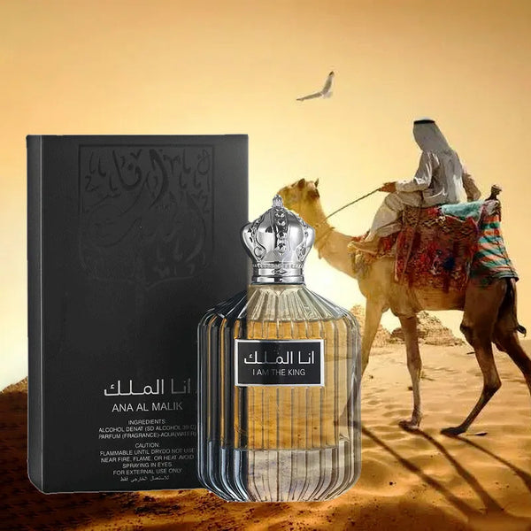 Dubai Prince Men Perfume Oil 100ML Cologne Long lasting Light Scent Fresh Desert Flower Arabian Essential Oil Health Beauty