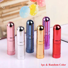 Sample Portable Colorful Refillable Glass & Aluminum Lady Gift Mini Empty Pump 6ml Perfume Travel Spray Atomizer Spray