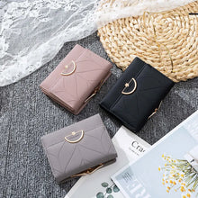 Fashion Three Fold Purse Small Women Wallet Female Short Design Multifunction Lady Coin Porse Coin Pocket Fresh Carteras