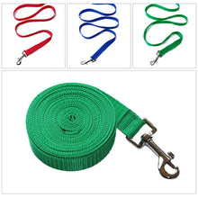 Long Tow Rope Nylon Dog Leashes 6 Colors 1.5M 1.8M 3M 4.5M 6M 10M Pet Walking Training Leash Cats Dogs Harness Collar Lead Strap