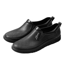 Men Slip-on Rain Shoes 2023 Summer Waterproof Rubber Breathable Low-top Outdoor Casual Comfort Male Thick Platform Fishing Shoes