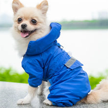 Pet Dog Raincoat Outdoor Puppy Pet Rainwear Reflective Hooded Waterproof Jacket Clothes for Dogs Cats Apparel Clothes Supplies