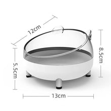 Stainless Steel Cat Bowl Non-slip Base Puppy Cats Food Drink Water Feeder Neck Protection Dish Bowl 15° Food Water Pet Feeder