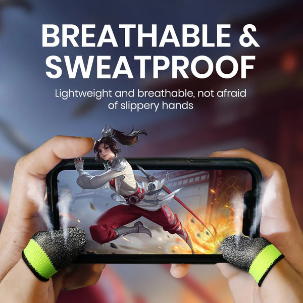10/20pcs Finger Cover Breathable Game Controller Finger Sleeve For Pubg Sweat Proof Non-Scratch Touch Screen Gaming Thumb Gloves